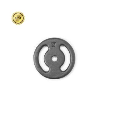 Imagem de Anilha Super Premium de 5Kg Ferro Fundido Pintada Academia-Unissex