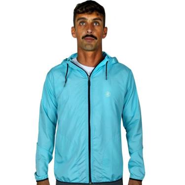 Imagem de Agasalho Corta Vento Light Masculino Azul Claro WSS Ink Web-Masculino