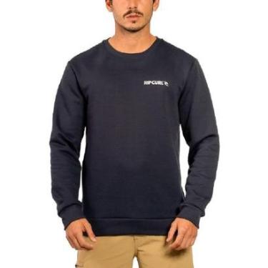 Imagem de Moletom Rip Curl Brand Logo Crew Masculino-Masculino