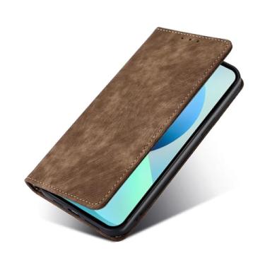 Imagem de Capa de telefone comercial de couro para Oneplus Nord CE 3 2 Lite N20 N30 N300 ACE 2V Pro Flip Case Capa carteira magnética, marrom, para Oneplus Nord N300