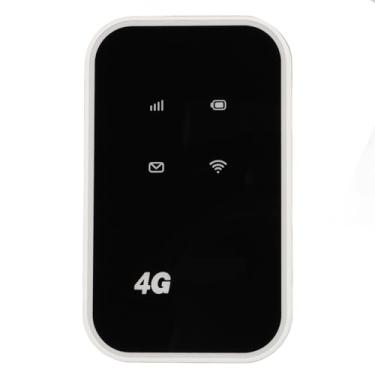 Imagem de Roteador de Viagem para Carro, Roteador de Cartão Sim Móvel 4g Lte, Roteador de Modem Portátil de Viagem 300mbps Hotspot de Carro 2.4g Frequência para Europa ásia