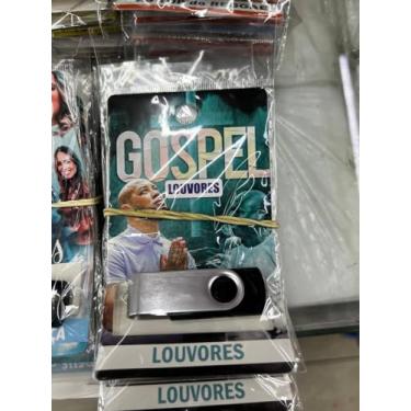 Imagem de pen drive com musicas gravadas diversas pendrive gravado generos GOLPE LOUVORES