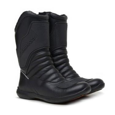 Imagem de Bota Motociclista Faster Cano Alto com Zíper e Refletivo - Kallucci, P