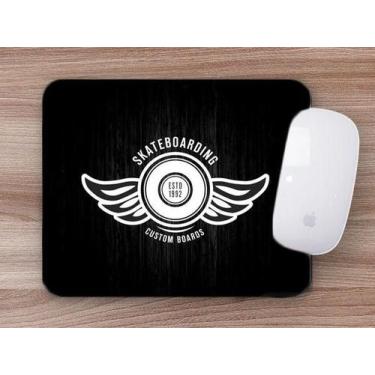 Imagem de Mouse Pad Emborrachado Personalizado Skate SK8 Skateboarding - Deluzz,