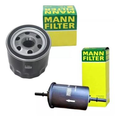 Imagem de Kit Filtro De Oleo E Combustivel Mann Filter Cruze Onix S10 Tracker 1.