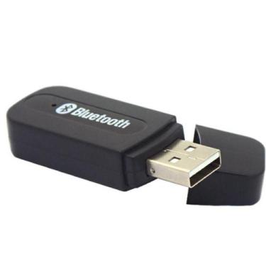 Imagem de Receptor Áudio Bluetooth Adaptador P2 Música Som - HUNTO, Preto