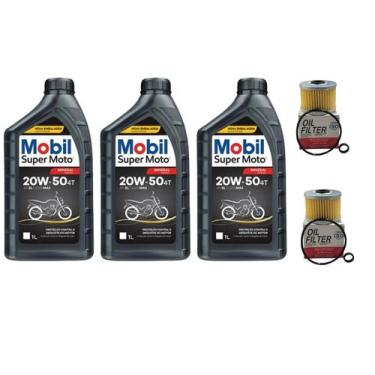 Imagem de Kit 2 Troca Oleo E Filtro Xlx 250/ Xlx 350/ Falcon / Xre 300 - VALFLEX