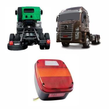 Imagem de Lanterna Traseira Caminhão VW, FD Após 1989 Marmitão LE - Pradolux