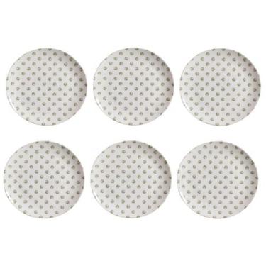 Imagem de Conjunto de Pratos Rasos 06 Peças Coup Grêta Porto Brasil