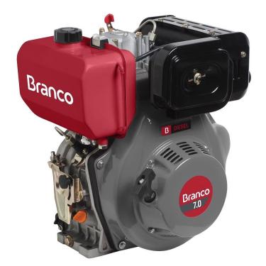 Imagem de  Motor à Diesel com Partida Manual - BD 7CV - 90311800 - Branco
