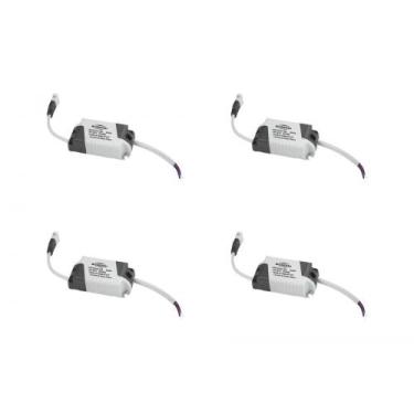 Imagem de Kit C/4 - Driver Reator Fonte P/Painel Led Blumenau 18W