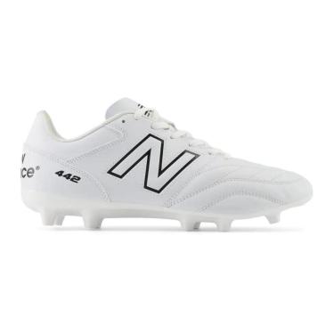Imagem de Chuteira de Campo New Balance 442 V2 Academy FG Branca - Masculina-Masculino