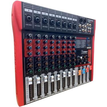 Imagem de Mesa De Som Soundvoice 8c Mr802 Rubi Interface E Efeito