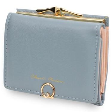 Imagem de Carteira Casual Feminina Compacta Bolsa Porta Níquel Cartão - KNIMP, B