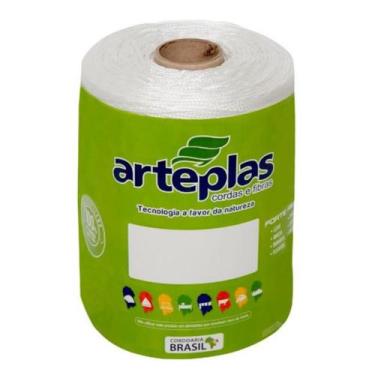 Imagem de Rolo Corda Branca Amarrações Arteplas Macia 04mm 324m 