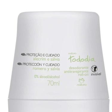 Imagem de Desodorante Antitranspirante Roll-on Invisível Tododia Alecrim e Sálvi