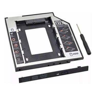Imagem de Case Gaveta Adaptadora Para Hd Ssd Second Hdd Caddy 12,7Mm - Digital
