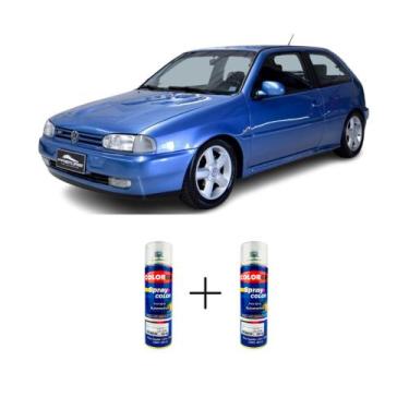 Imagem de SPRAY AUTOMOTIVO Azul Unique VW + SPRAY VERNIZ 300ML - Sherwin William