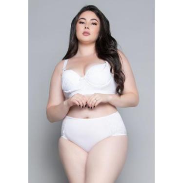 Imagem de Conjunto de Lingerie Bella Fiore Modas Plus Size Vekyo Sutiã Reforçado