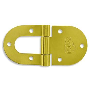 Imagem de Dobradiça Borboleta N-2 14cm Forsul para portão, porteira e porta Dour