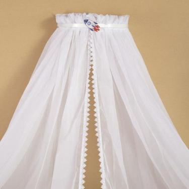 Imagem de Mosquiteiro de Voil com Dossel de Parede Foguete Astronauta - Amora Ca