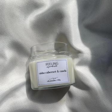 Imagem de Vela 140g de Vinho Cabernet com Canela - Feeling Aromas