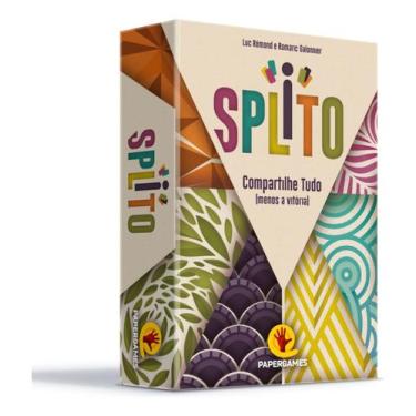 Imagem de Splito Jogo De Cartas Dinâmico Estratégia Papergames Boardgames, Jogo 