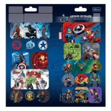 Imagem de Adesivo Decorado Duplo Avengers Grafons