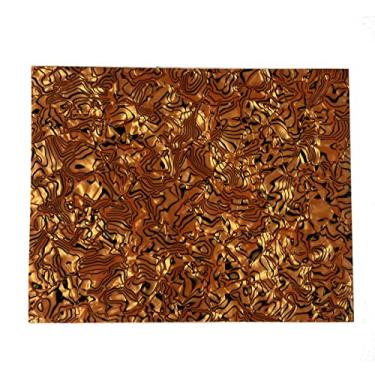 Imagem de Dopro Placa autoadesiva para guitarra acústica com listras de tigre de 25 x 20 cm