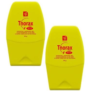 Imagem de TONICO RESTAURADOR CAPILAR TNORAX  HTC43 80gr NATUFLORES kit 2un