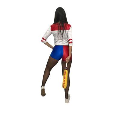 Imagem de Fantasia Palhaça Vilã Adulto - Yang Dong Hong, GG