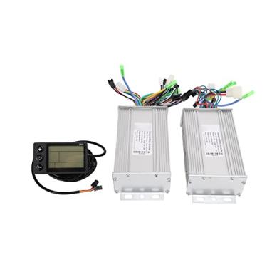 Imagem de Kit Controlador de Bicicleta Elétrica, Unidade Dupla 36/48v 500w Controlador de Motor Sem Escova 866 Display Lcd para Scooter Elétrica Bicicleta