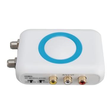 Imagem de Modulador de RF, Conversor HDMI para Coaxial RF/R CA Adaptador Modulador VHF Com Entrada/saída Fêmea Tipo F/antena para Caixa de Cabo de Laptop DVR Vídeo Digital HD para TV