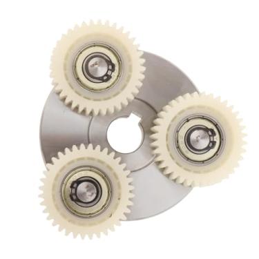 Imagem de Dynwave E Bike Motor Gear E-bike Gears Conjunto de aço 36 dentes Componentes de bicicleta elétrica resistentes ao desgaste Engrenagens de motor de bicicleta, Engrenagens de Nylon 38mm