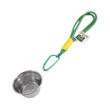 Imagem de rockible Copo de acampamento, tigela de isca de pesca, caixa de comida de peixe, caixa de armazenamento para caminhadas, viagens ao ar livre, Verde