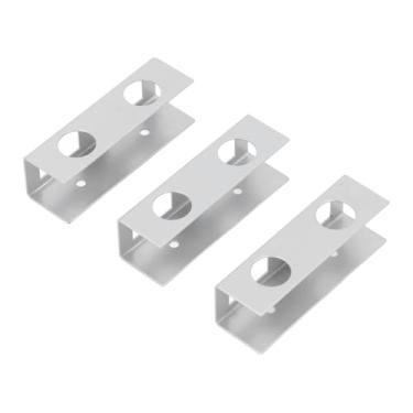 Imagem de Suporte para Laptop Sob a Mesa, Construção Em Aço Carbono Economizando Espaço Sob o Suporte da Prateleira da Mesa para Laptop, Instalação de Parafuso para Teclado, Tablet,