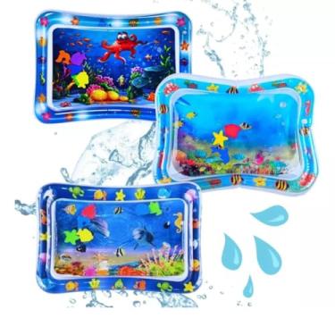 Imagem de Tapete Atividades Bebê Interativo Almofada Inflável De Água