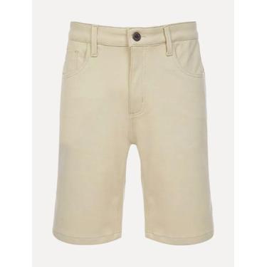 Imagem de Bermuda John John Sarja Masculina Slim Olympia Cáqui Claro, 44