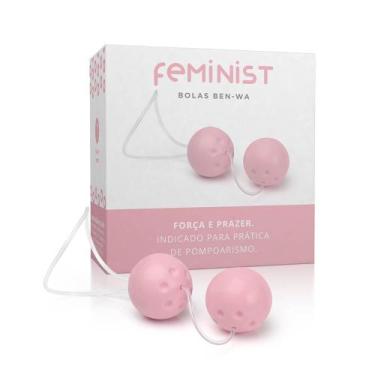 Imagem de Conjunto BenWa Feminist com 02 Bolas  Rosa Bebê  - A SÓS
