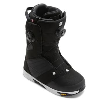 Imagem de DC Shoes Botas de snowboard masculinas Judge BOA - Bota de snowboard estável microajustável com forro isolado e palmilha moldada - preto/branco, 39