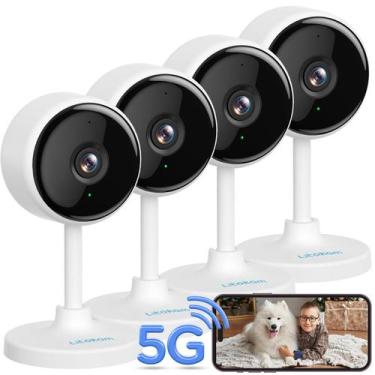 Imagem de Câmera Interna Wi-Fi 2.5K com Visão Noturna e Alexa