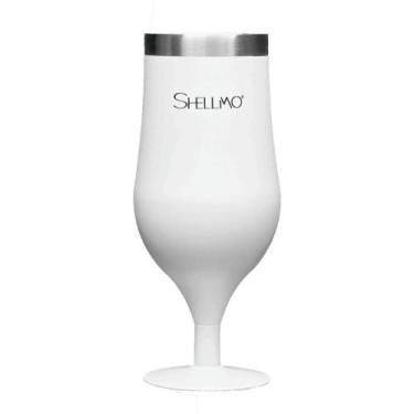 Imagem de Taça Térmica para Cerveja - 400ML - Shellmo, BRANCA
