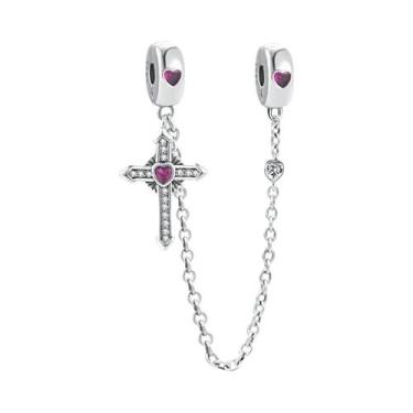 Imagem de Corrente de Prata 925 com Pingente Trevo - Para Pulseiras Pandora, B66