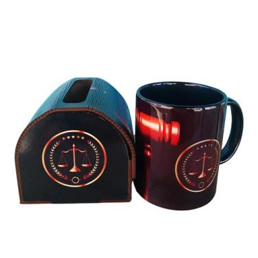 Imagem de Kit Presente Direito Para Advogados Com Caneca Direito - Reidopendrive