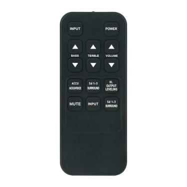 Imagem de Substituído Remote Commander adequado para controle remoto ZVOX Omni, adequado para Platinum Series 570/670/770, SoundBar SB380/SB400/SB500/SB700, SoundBase 330/350/440/450/220/320/420/555/580, AV220.