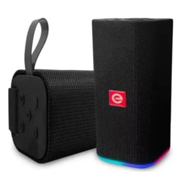 Imagem de Caixa de Som Bluetooth Portátil, RGB LED, Rádio FM, USB, Cartão Micro SD, Sem Fio, 110v/220v/, 5w, Preto