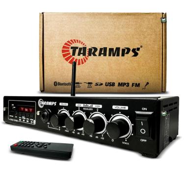 Imagem de Amplificador Receiver Bluetooth ths 1900 Taramps Bt Aux USB
