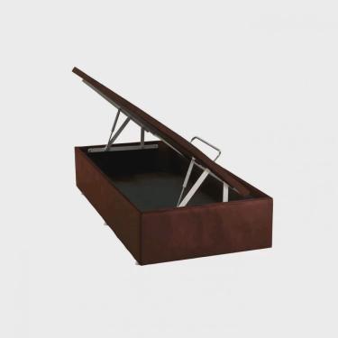 Imagem de Base Baú Phy Camurça Solteiro 88x188x39cm Ortobom