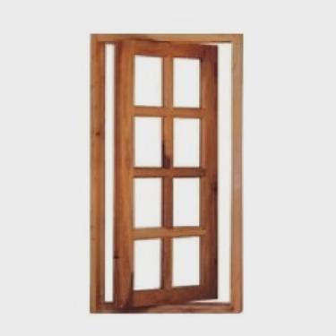 Imagem de Vitrô Capelinha Pivotante de Madeira Mista Reto 45 x 1,20 Rodam Natural