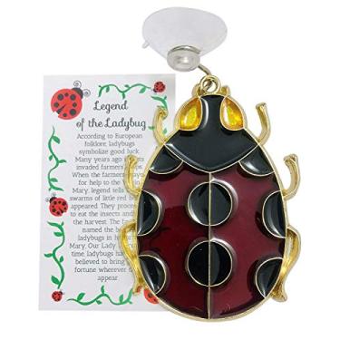 Imagem de Westman Works Ladybug Suncatcher com conjunto de cartas Legend Story, 12,7 cm